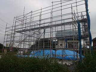 建て方作業