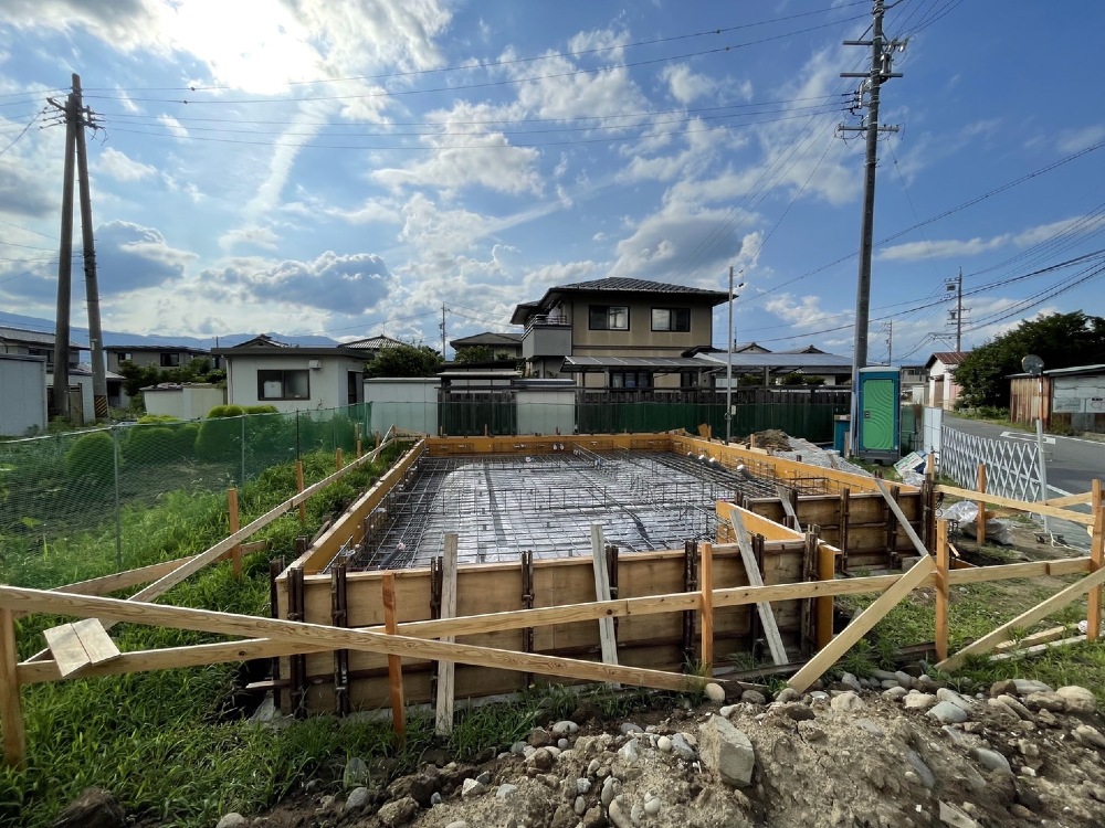 基礎配筋工事