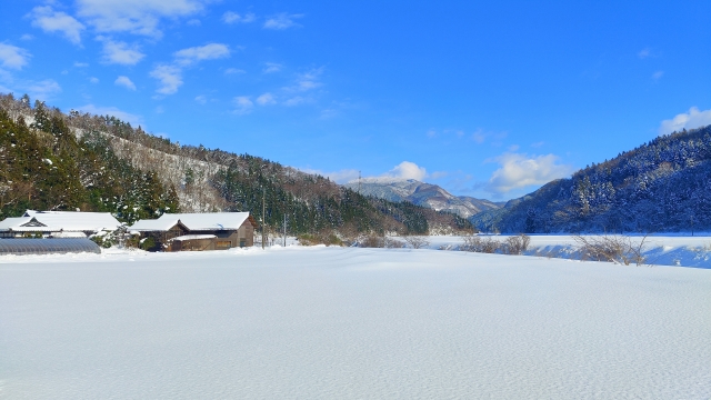 雪国の風景