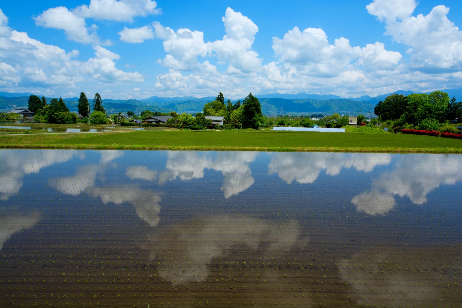 安曇野市の風景