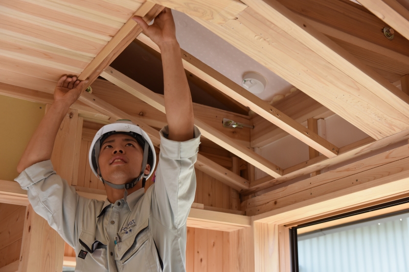 木造住宅の大工職人