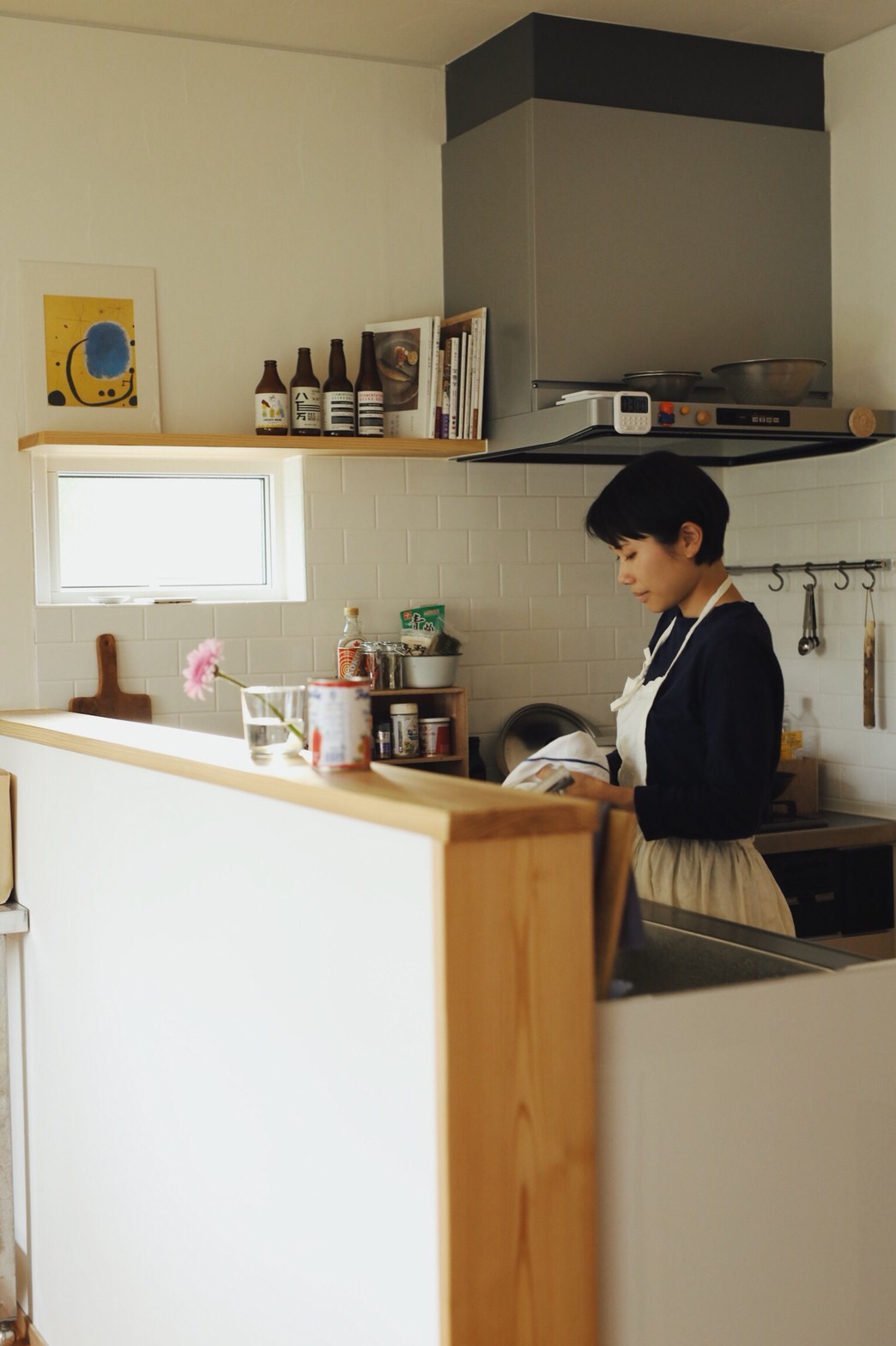 一方壁付けL字キッチン