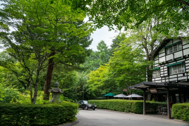 夏の万平ホテル