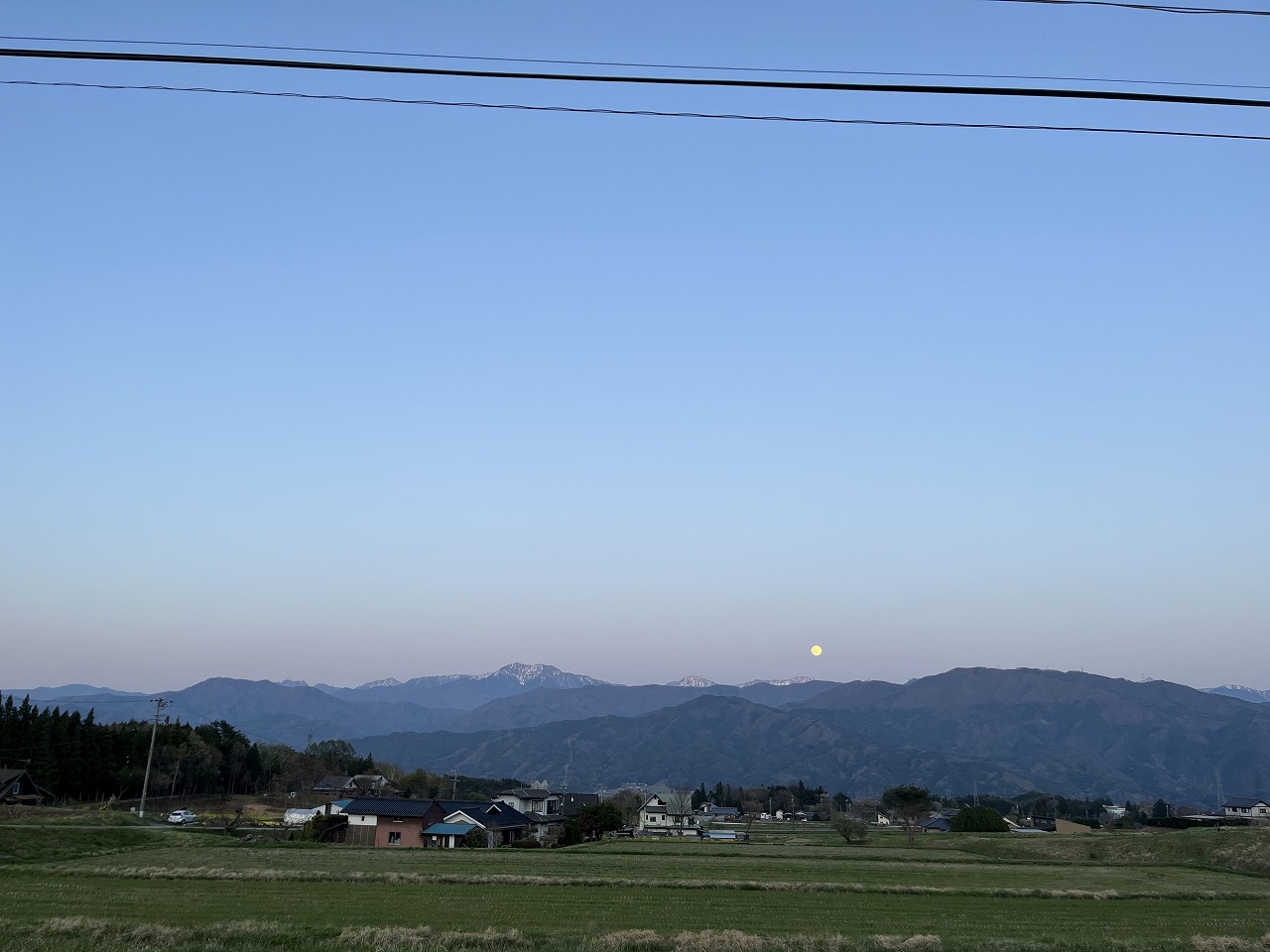 飯島町の眺望